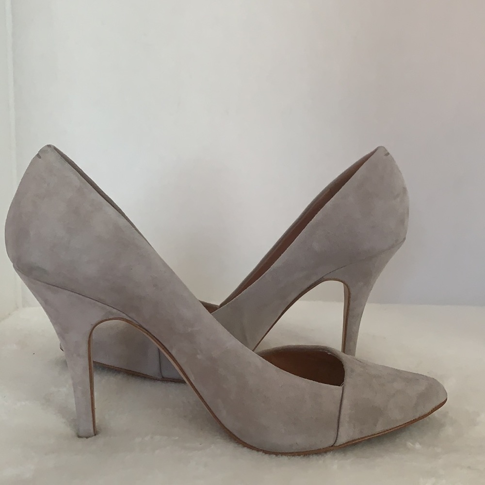 Madewell Mira suede leather pointed toe shoes
